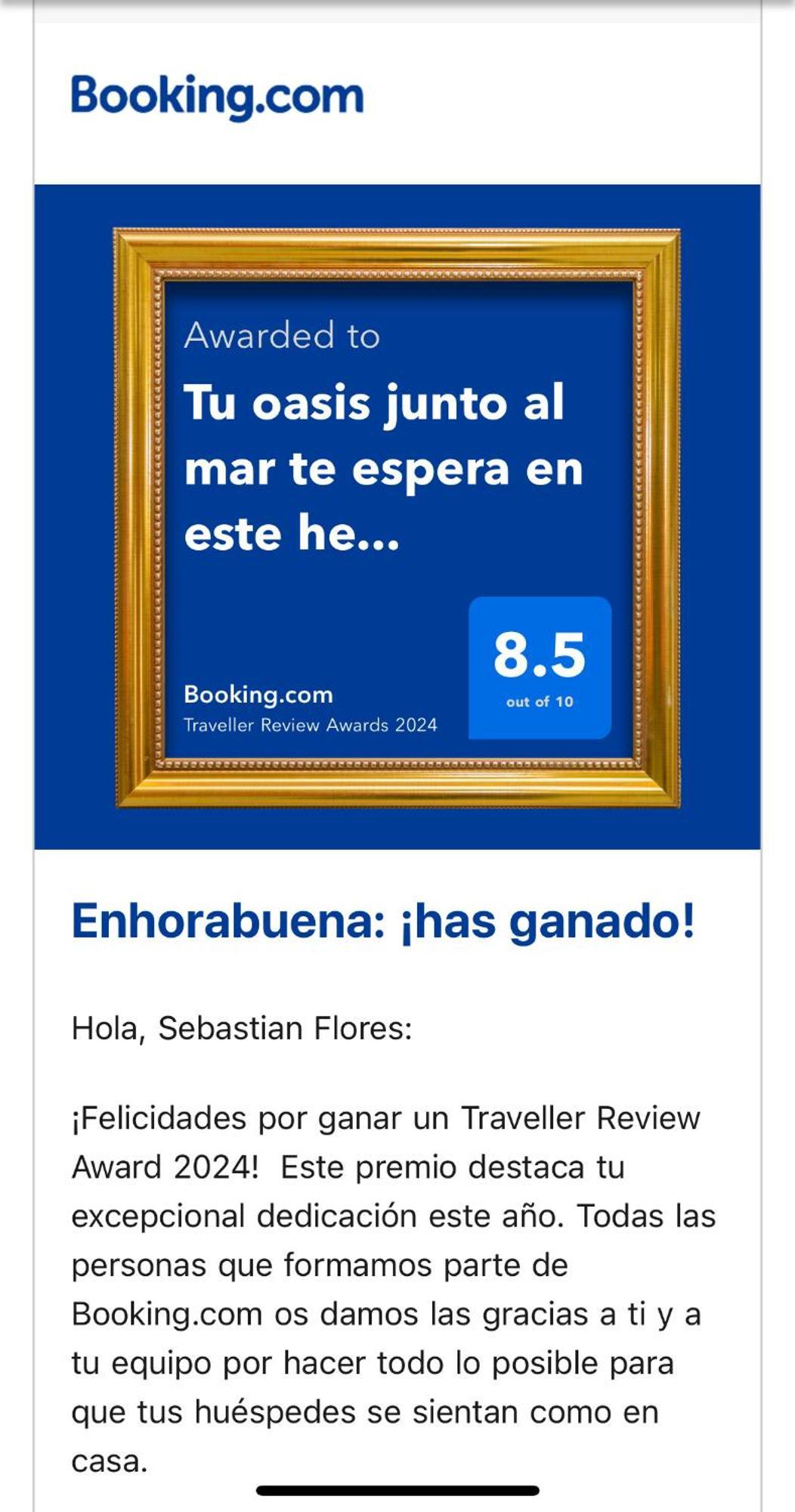 Apartamento Tu Oasis Junto Al Mar Te Espera En Hermoso Departamento A Pasos De La Playa El Faro *
